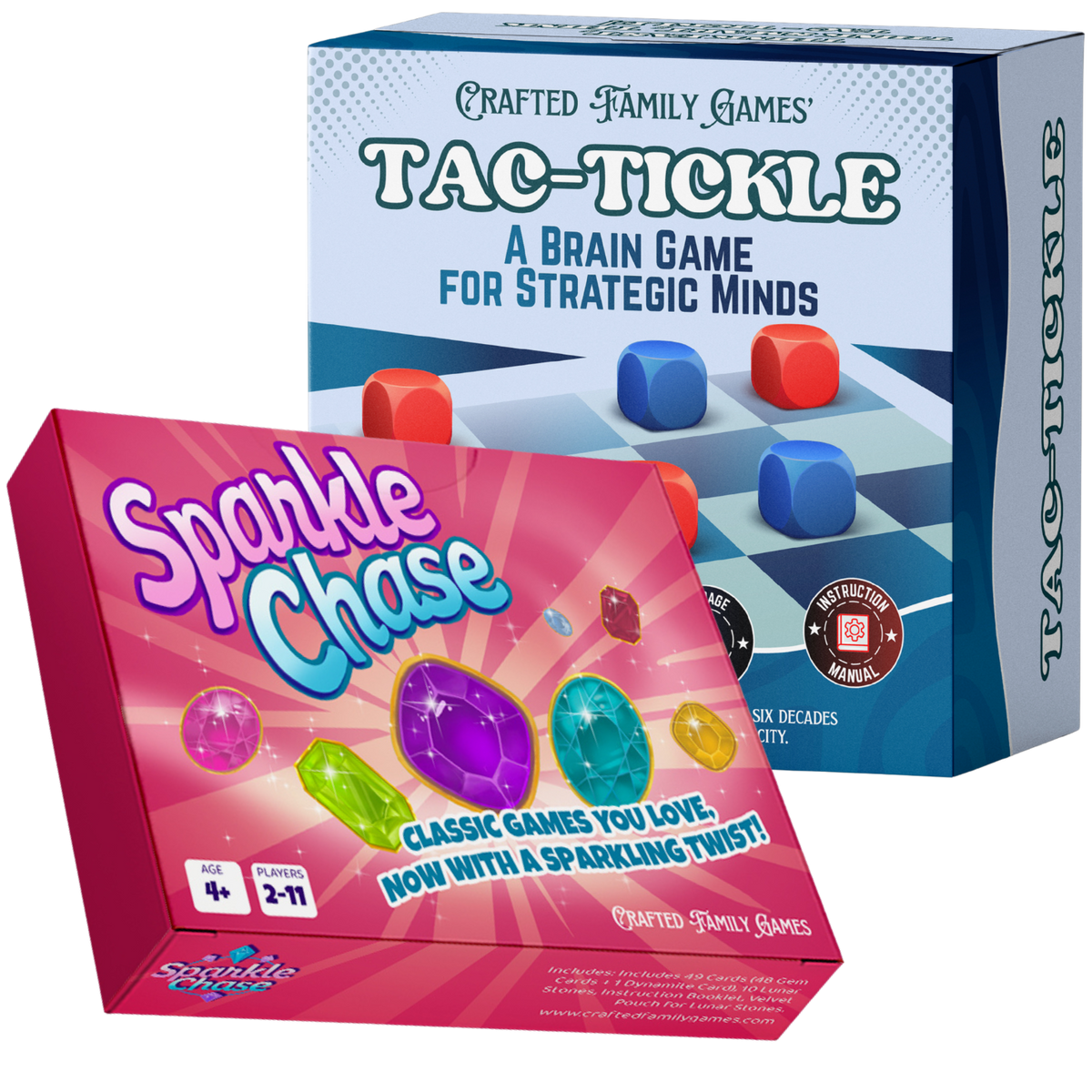 Tac-Tickle and Sparkle Chase Together